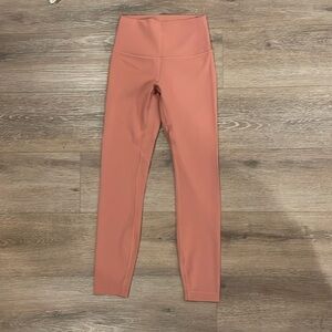 Lululemon Peach Color Leggings, worn twice